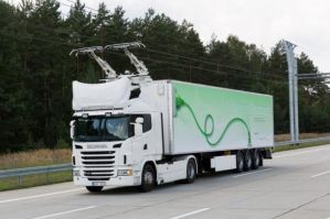 Road of the future: Siemens announced a system for recharging trucks with "trolleybus" rods