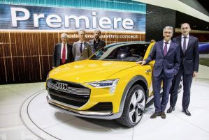 Audi продемонстрировала концепт водородного кроссовера