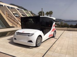 В Монако представили первый и пока единственный украинский электромобиль Synchronous