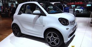 Электромобили Smart новой генерации будут впервые представлены в Париже
