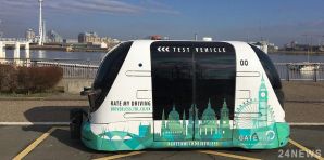 В Лондоне начинается первое длительное испытание беспилотного автобуса