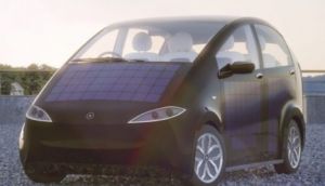 В Германии создали бюджетный электрокар на солнечных батареях