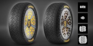 Continental научит шины менять форму