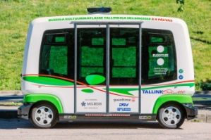 Таллинн испытает беспилотные автобусы в сети городского транспорта