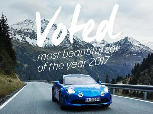 Alpine A110 назвали найкрасивішим автомобілем 2017 року