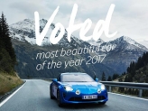 Alpine A110 назвали найкрасивішим автомобілем 2017 року