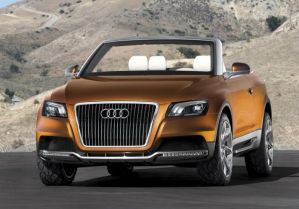 Audi запатентовала необычную крышу для большого кроссовера-кабриолета