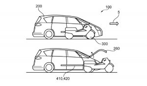 Ford запатентував автомобіль з вбудованим автономним електромотоциклом