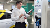 High-speed refueling of electric vehicles in Kiev