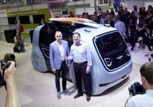 Volkswagen has invented a car for athletes. She is without a driver's seat