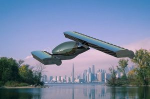 Volerian introduced a flying car waving wings