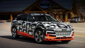 Audi рассказала об электрическом кроссовере e-tron