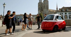 В Швейцарии показали Microlino - суперкомпактный электромобиль будущего