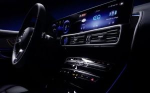 Вот таким будет салон первого электрического кроссовера Mercedes