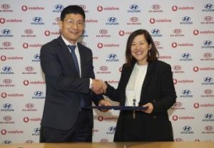 Hyundai і Kia входять в стратегічне партнерство з Vodafone