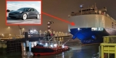 В Європу прибула перша партія електромобілів Tesla Model 3