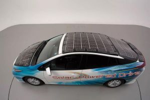 Электрокары Toyota ездить на солнечной энергии