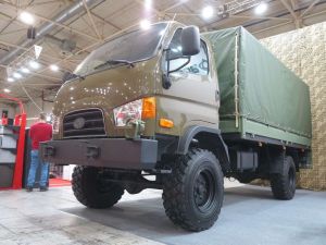 The premiere of the new Ukrainian army truck