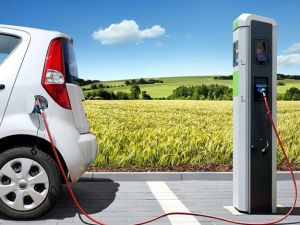 At the airport "Borispol" opened the first charge for electric vehicles