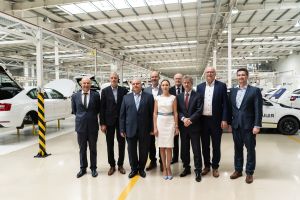 Visit of the Delegation of the Senate of the Czech Republic to the Eurocar plant (June 2019)