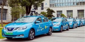 The future is near. In China, Guangzhou began to use unmanned taxis