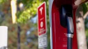 The first European Tesla Supercharger V3 unveiled in London