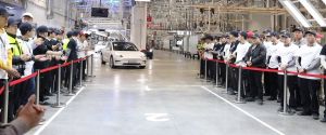 The Shanghai Gigafactory produces one thousand Tesla a week