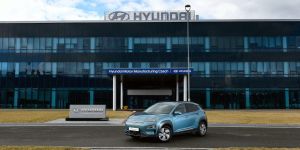 Первая партия собранных в Чехии электрокроссоверов Hyundai Kona Electric отправилась к европейским покупателям